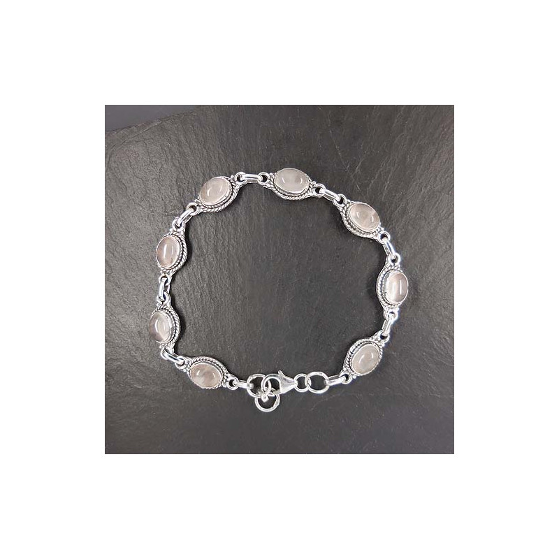 Rosenquarz Armband