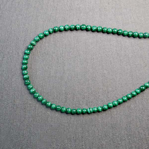 Malachit Kette Fein