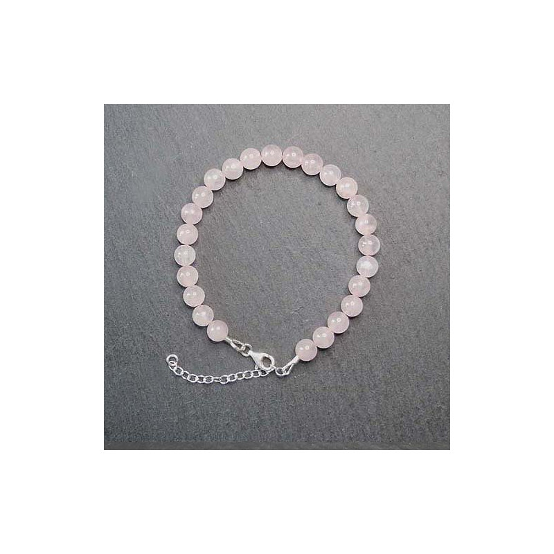 Rosenquarz Armband