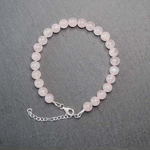 Rosenquarz Armband