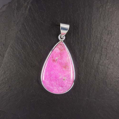 Kobaltcalcit Anhänger Cabochon