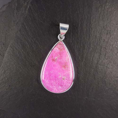 Kobaltcalcit Anhänger Cabochon
