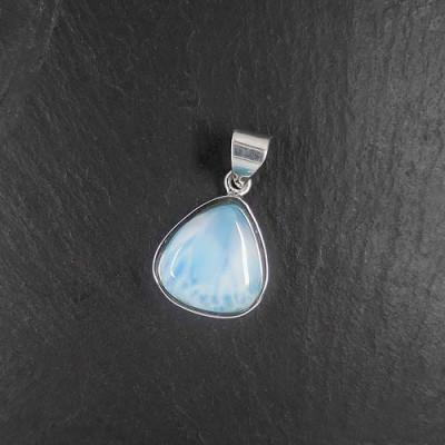 Larimar - Anhänger Tropfen