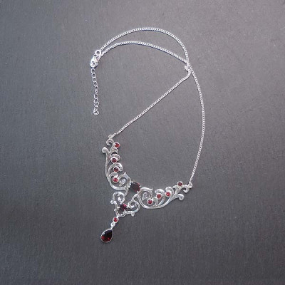 Granat - Collier