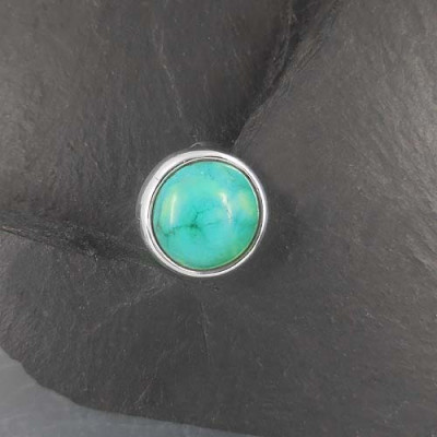 Türkis Ring Rund
