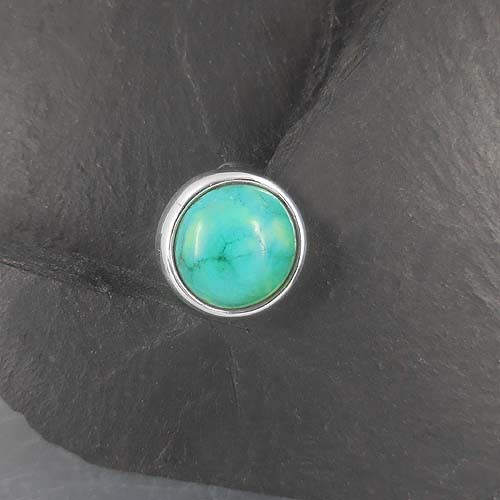 Türkis Ring Rund