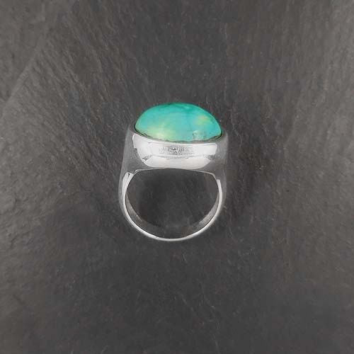 Türkis Ring Rund