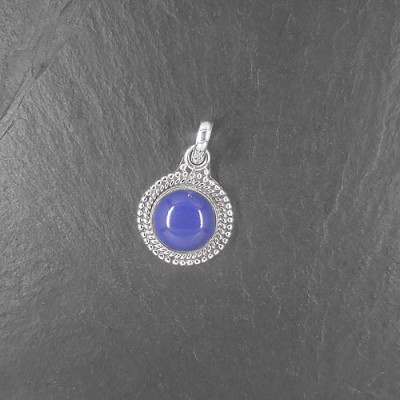 Lapis Lazuli Anhänger Rund