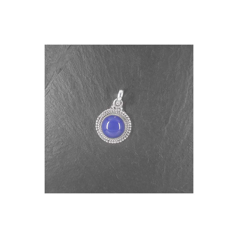 Lapis Lazuli Anhänger Rund