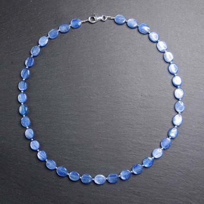 Kyanit Kette mit silber (Disthen)