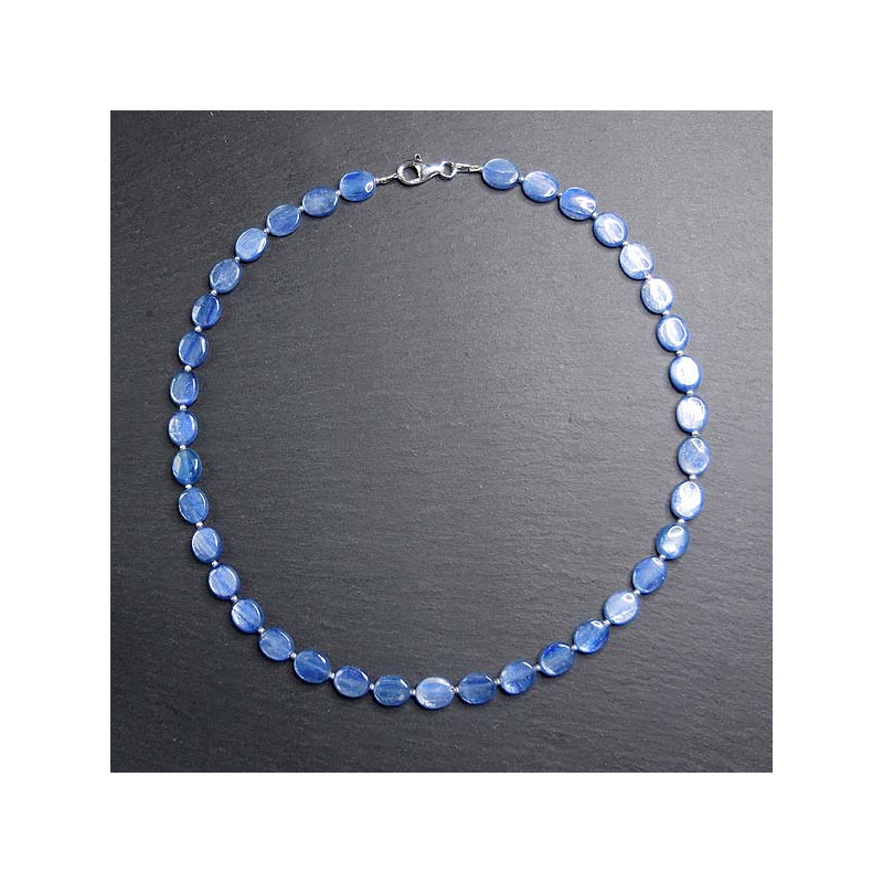 Kyanit Kette mit silber (Disthen)