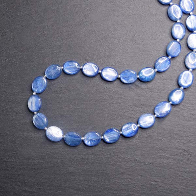 Kyanit Kette mit silber (Disthen)