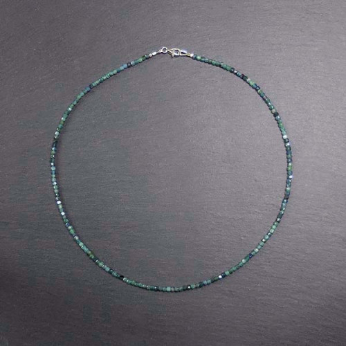 Turmalin Kette Blau