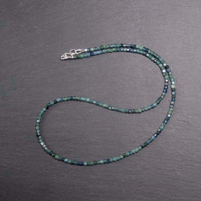 Turmalin Kette Blau