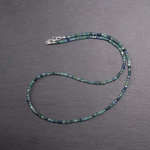 Turmalin Kette Blau