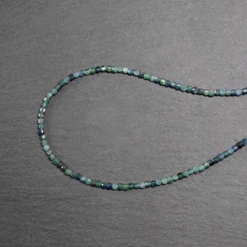 Turmalin Kette Blau