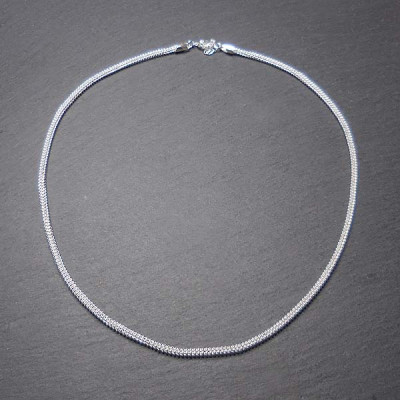 Schlauchkette Silber