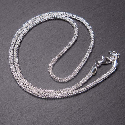 Schlauchkette Silber