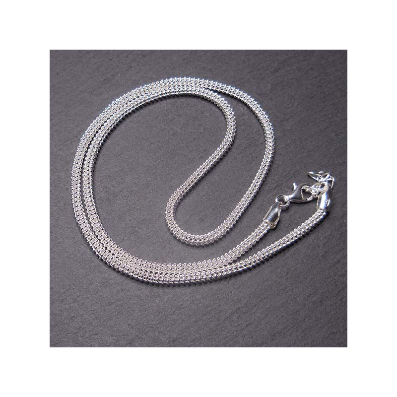 Schlauchkette Silber