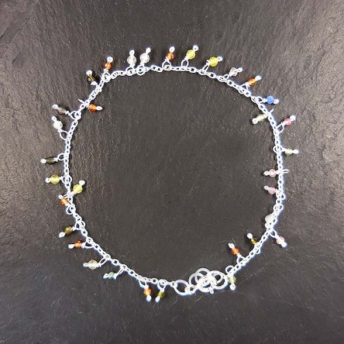 Silberarmband Multicolor