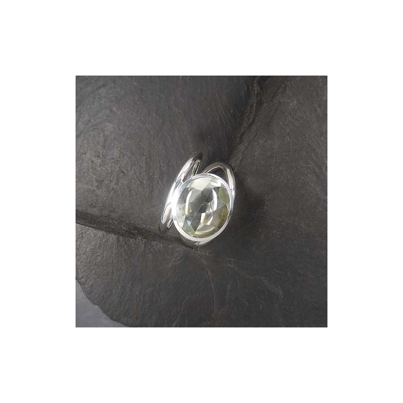 Prasiolith Ring Queroval