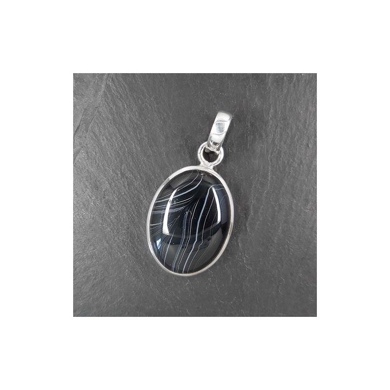 Sardonyx Anhänger Oval