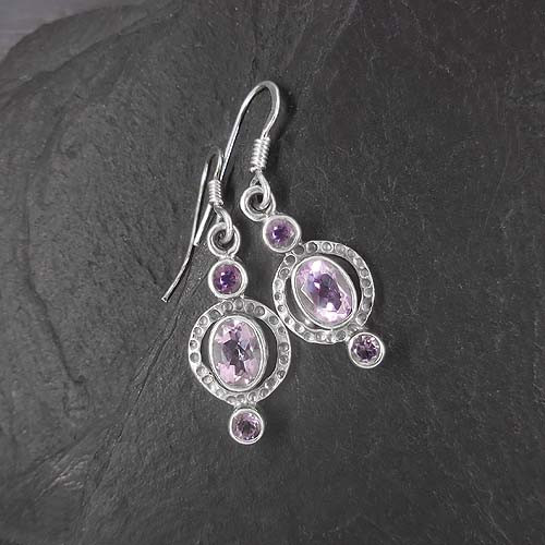 Amethyst Ohrringe