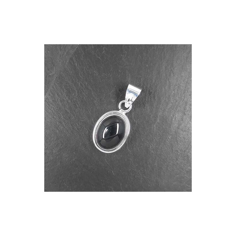 Onyx Anhänger Oval