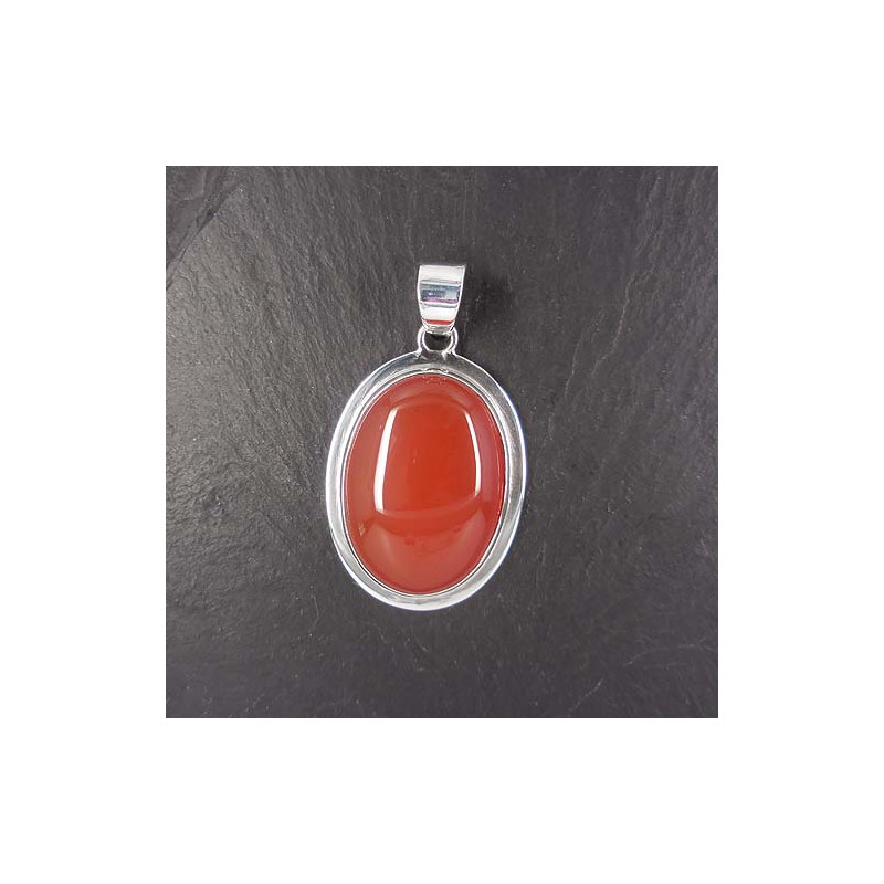 Karneol Anhänger Oval (S11)