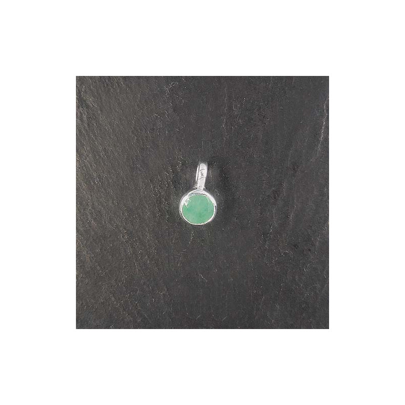 Grüner Calcit Anhänger Mini