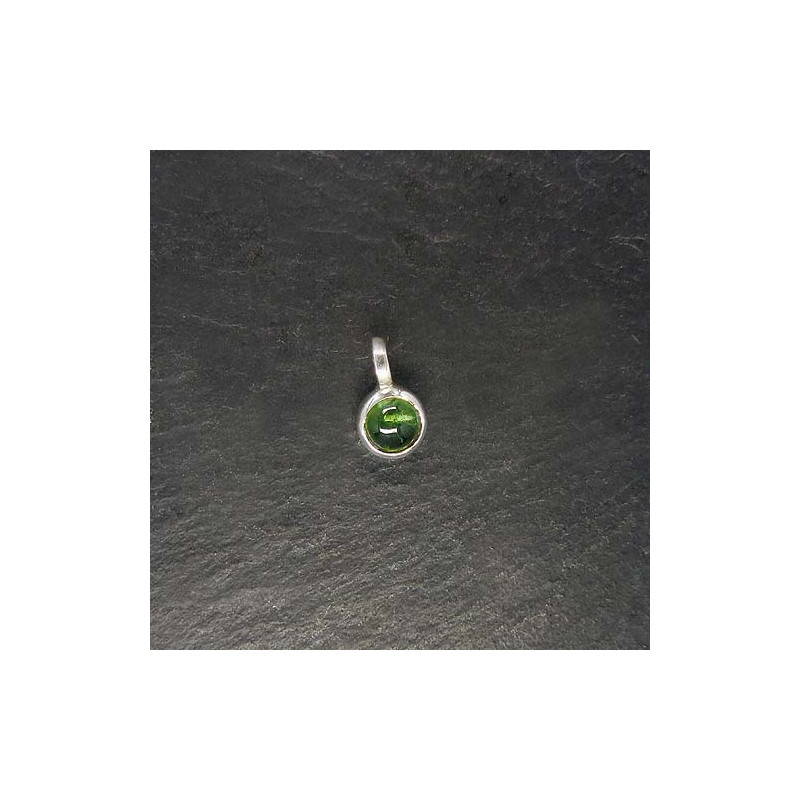 Grüner Turmalin Anhänger Mini
