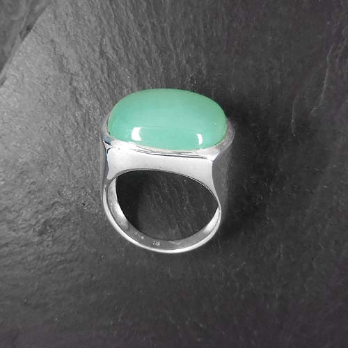 Calcit Ring Eckig