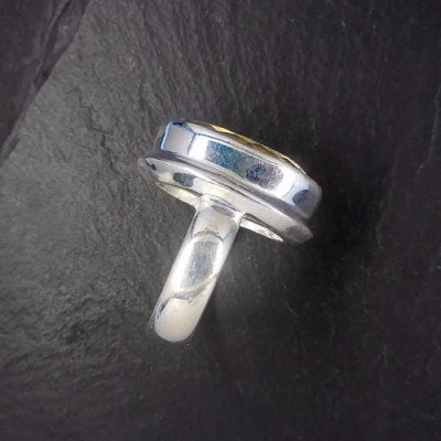 Citrin Ring Oval