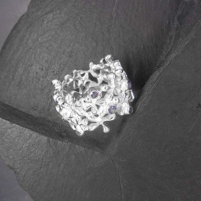 Iolit Ring Blume