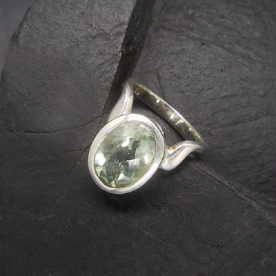 Prasiolith Ring