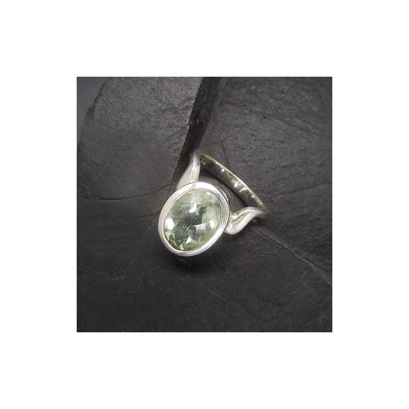 Prasiolith Ring