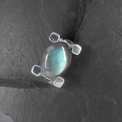 Labradorit -Ring
