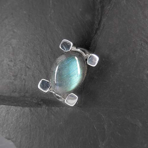 Labradorit -Ring