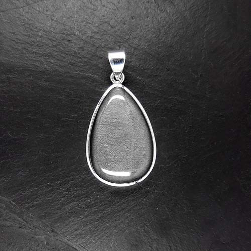 Silberobsidian Tropfen