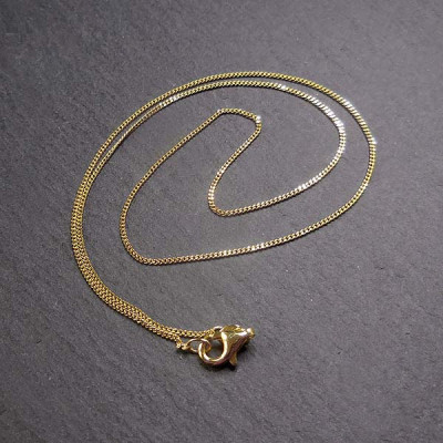 Panzerkette Vergoldet