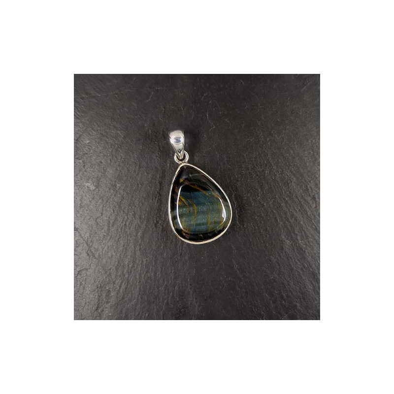 Falkenauge Anhänger Tropfen