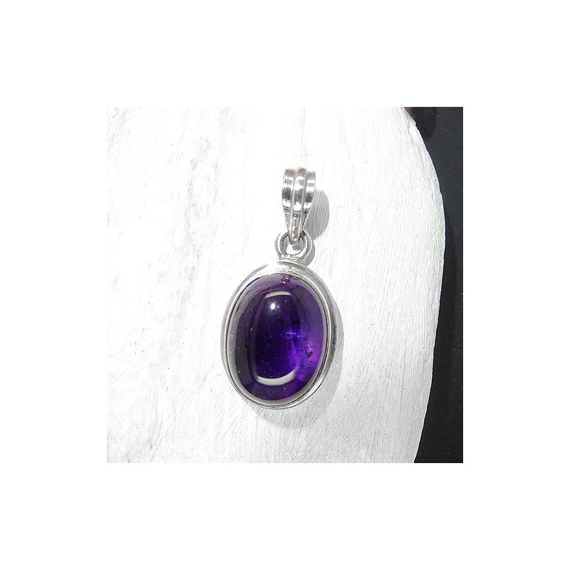 Amethyst Anhänger Oval