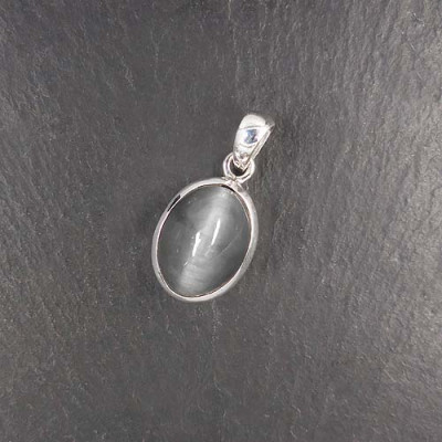 Katzenauge Anhänger Oval