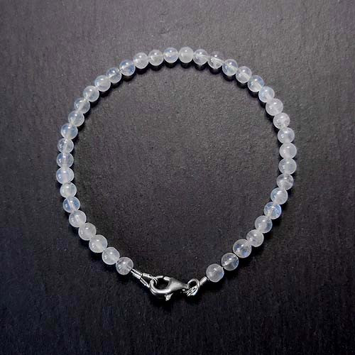 Mondstein Armband Kugeln