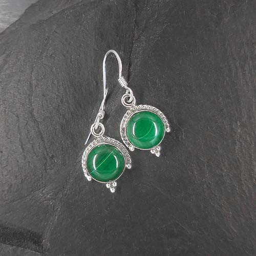Malachit Ohrringe
