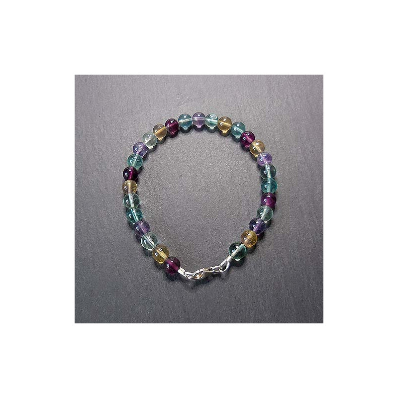 Fluorit Armband Kugeln