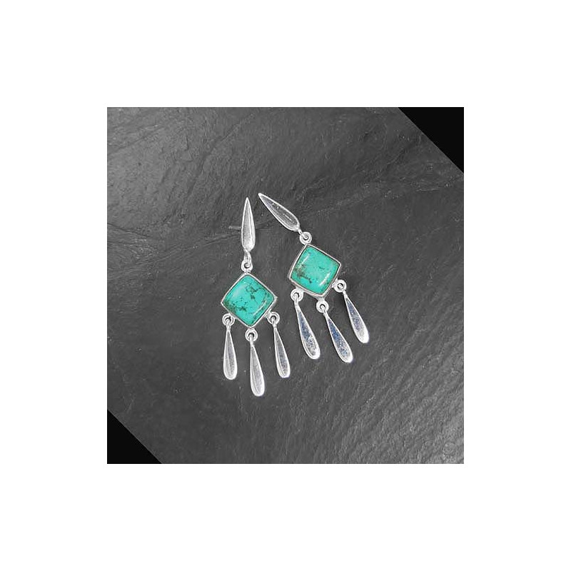 Türkis Ohrringe Stecker