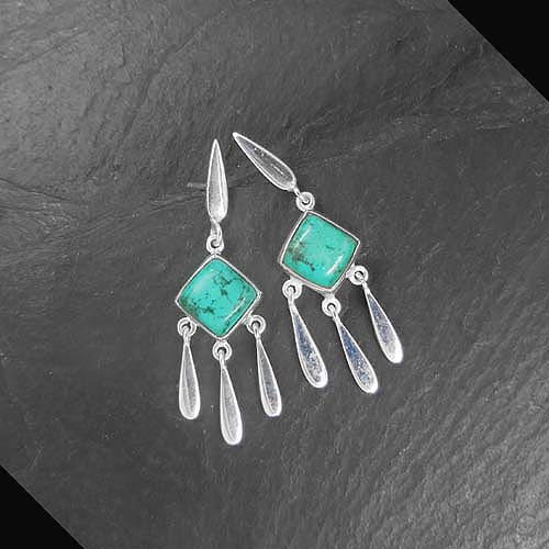 Türkis Ohrringe Stecker