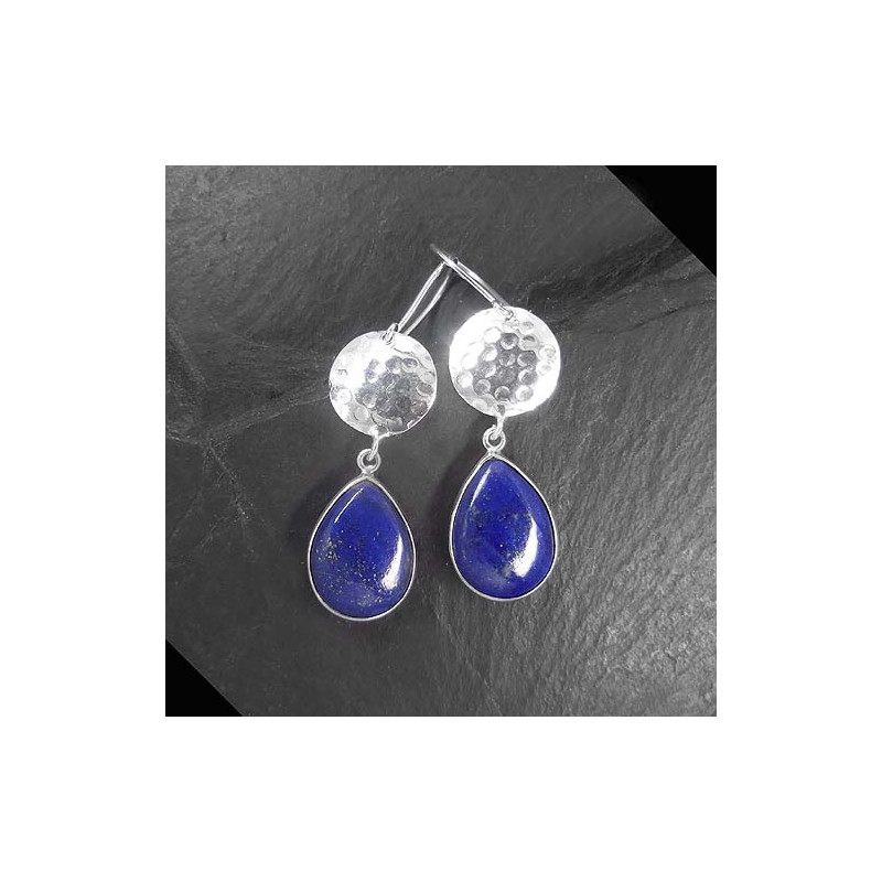 Lapis Lazuli Ohrringe Lang