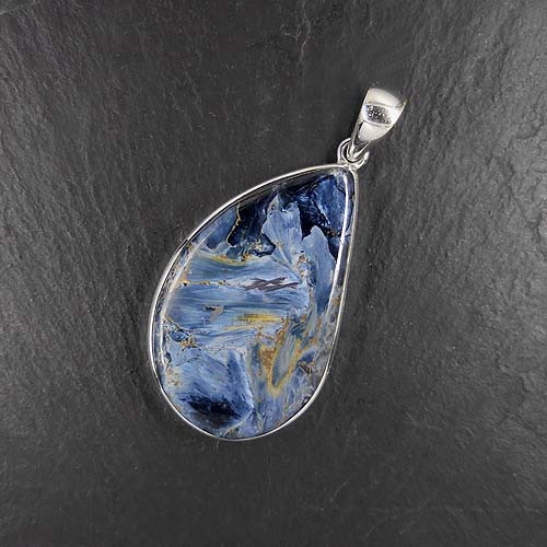 Pietersit Anhänger Tropfen